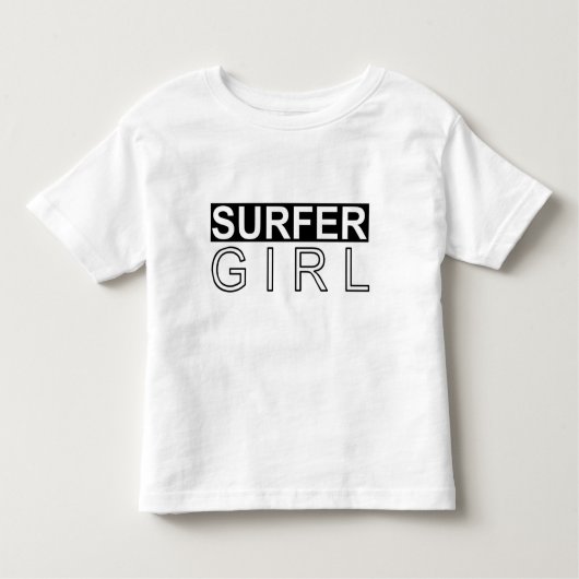 SURFER GIRL KINDER SHIRTS (Voorkant)