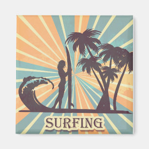 Surfer Girl Magneet