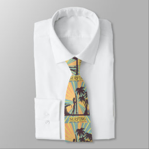 Surfer Girl Necktie Stropdas