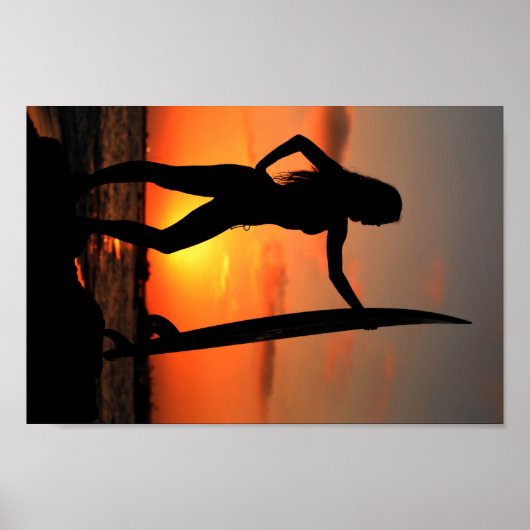 Surfer Girl Poster (Voorkant)