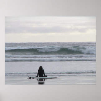 Surfer Girl Poster
