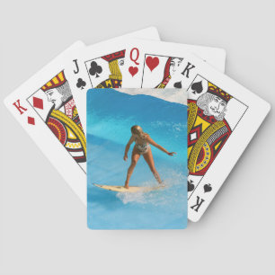 Surfer Girl-speelkaarten Pokerkaarten