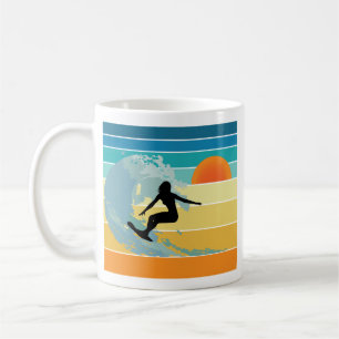 Surfer Girl  Sunset Koffiemok