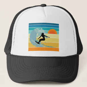 Surfer Girl  Sunset Trucker Pet