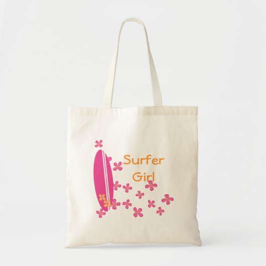 Surfer Girl Tote Bag (Voorkant)