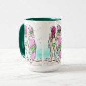 Surfer Girls mugs (Devant gauche)