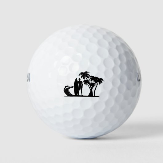 Surfer Golfballen (Voorkant)