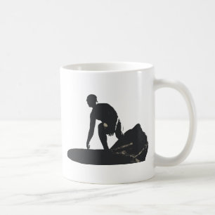 Surfer Graphic Coffee Mok