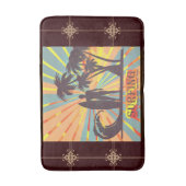Surfer guy Bath Mat (Voorkant Verticaal)