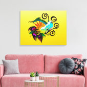 Surfer guy Cartoon Canvas Afdruk (Insitu (Woonkamer))