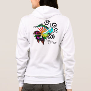 Surfer guy Cartoon Hoodie