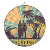 Surfer Guy Dart Board Dartbord (Voorkant)