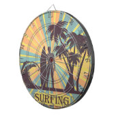 Surfer Guy Dart Board Dartbord (Voorkant Rechts)