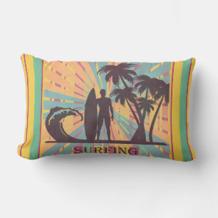 Surfer guy Lumbar Pillow Kussen