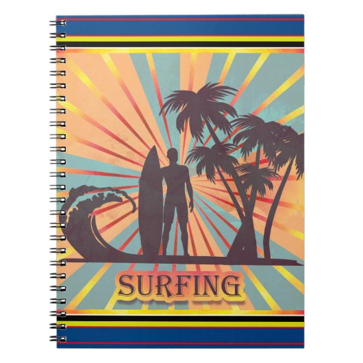 Surfer guy Notitieboek (Voorkant)