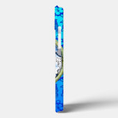 Surfer in de Cirkel van het Bamboe Case-Mate iPhone Case (Achterkant / Links)