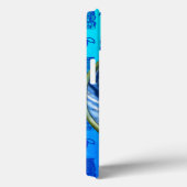 Surfer in de Cirkel van het Bamboe Case-Mate iPhone Case (Achterkant / Rechts)