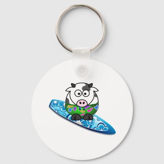 Surfer-Koe Sleutelhanger (Voorkant)