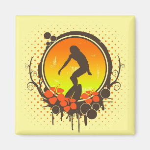 Surfer Magneet