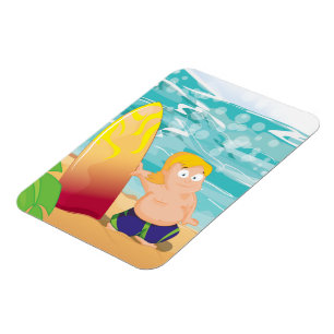 Surfer Magneet