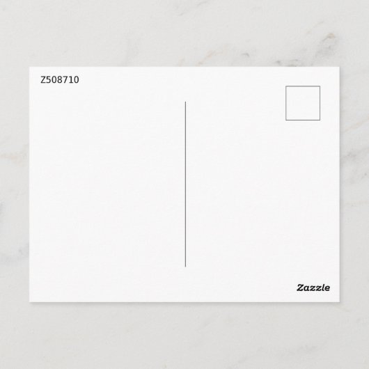 Surfer meisje, rode zonsondergang briefkaart (Achterkant)