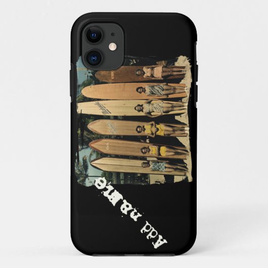  surfer meisjes Case-Mate iPhone case (Achterkant)