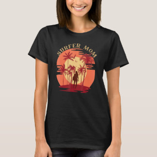 Surfer Moeder Vintage Surfer Voor Mannen Vrouwen 1 T-shirt