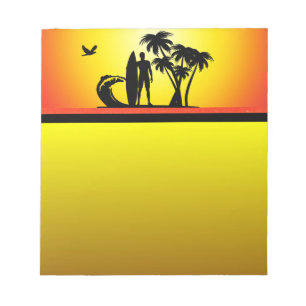 Surfer Notepad Notitieblok