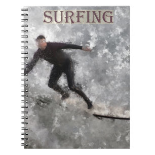 Surfer-Notitieboek Notitieboek