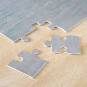 Surfer op Wave in Beach Sunset Puzzle Legpuzzel (Zijkant)