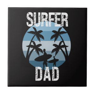 Surfer pa tegeltje