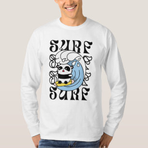 Surfer Panda T-shirt