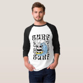 Surfer Panda T-shirt (Voorkant volledig)