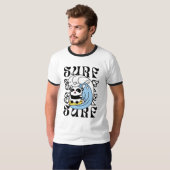 Surfer Panda T-shirt (Voorkant volledig)