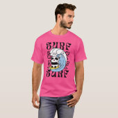 Surfer Panda T-shirt (Voorkant volledig)