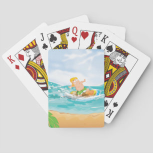 Surfer Pokerkaarten