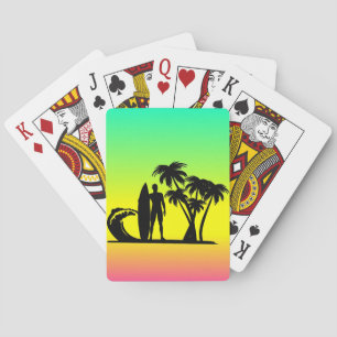 Surfer Pokerkaarten