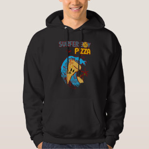 surfer retro pizzajongen hoodie