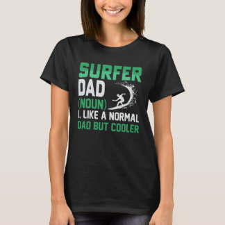 Surfer Retro Surfen Strand Zomervakantie T-shirt