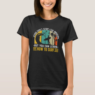  Surfer Retro Surfen Strand Zomervakantie T-shirt