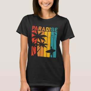 Surfer Retro Surfen Strand Zomervakantie T-shirt