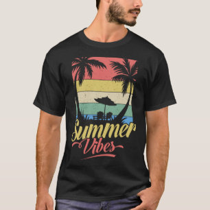 Surfer Retro Surfen Strand Zomervakantie T-shirt