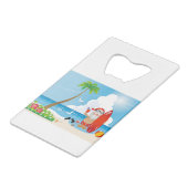 surfer santa claus (Dos Angle)