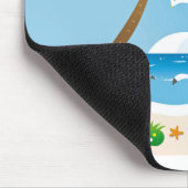 surfer santa claus muismat (Hoek)