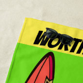 SURFER Shark Beach Towel Strandlaken (In situ)