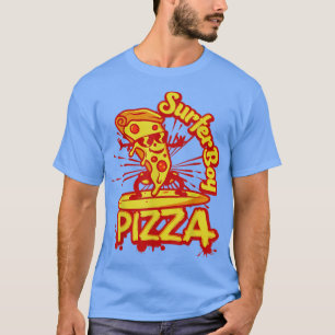 Surfer Shirt Retro Pizza Boy 3085340