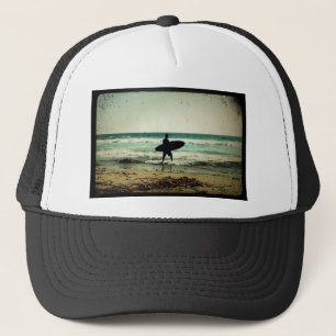 surfer Silhouet Trucker Pet