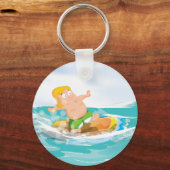 Surfer Sleutelhanger (Voorkant)