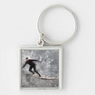 Surfer Sleutelhanger