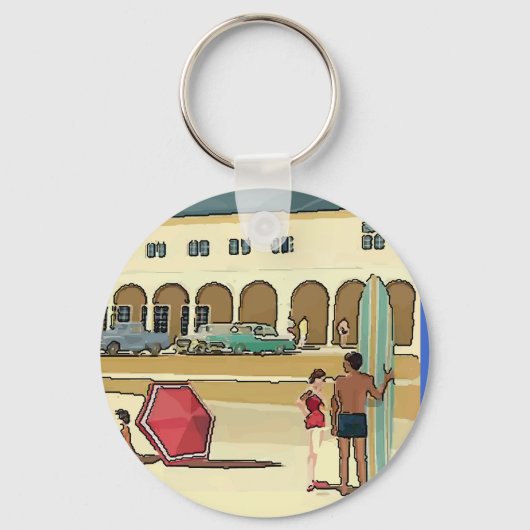 Surfer Sleutelhanger (Voorkant)
